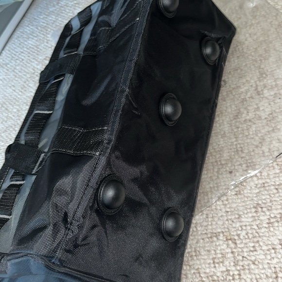 Swiss Military Multi-Pocket Tool Bag Satchel 16” Black handles shoulder strap - Picture 9 of 9